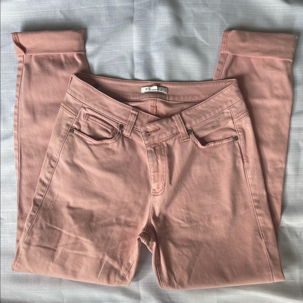 Cabi Nectar Pink Skinny Jeans